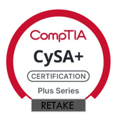 CYSA+ Exam Voucher Plus Retake – Get Certified 4 Less