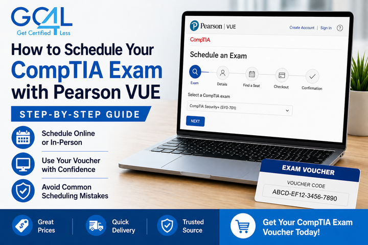 How to Schedule a CompTIA Exam with Pearson VUE (Step-by-Step Guide ...