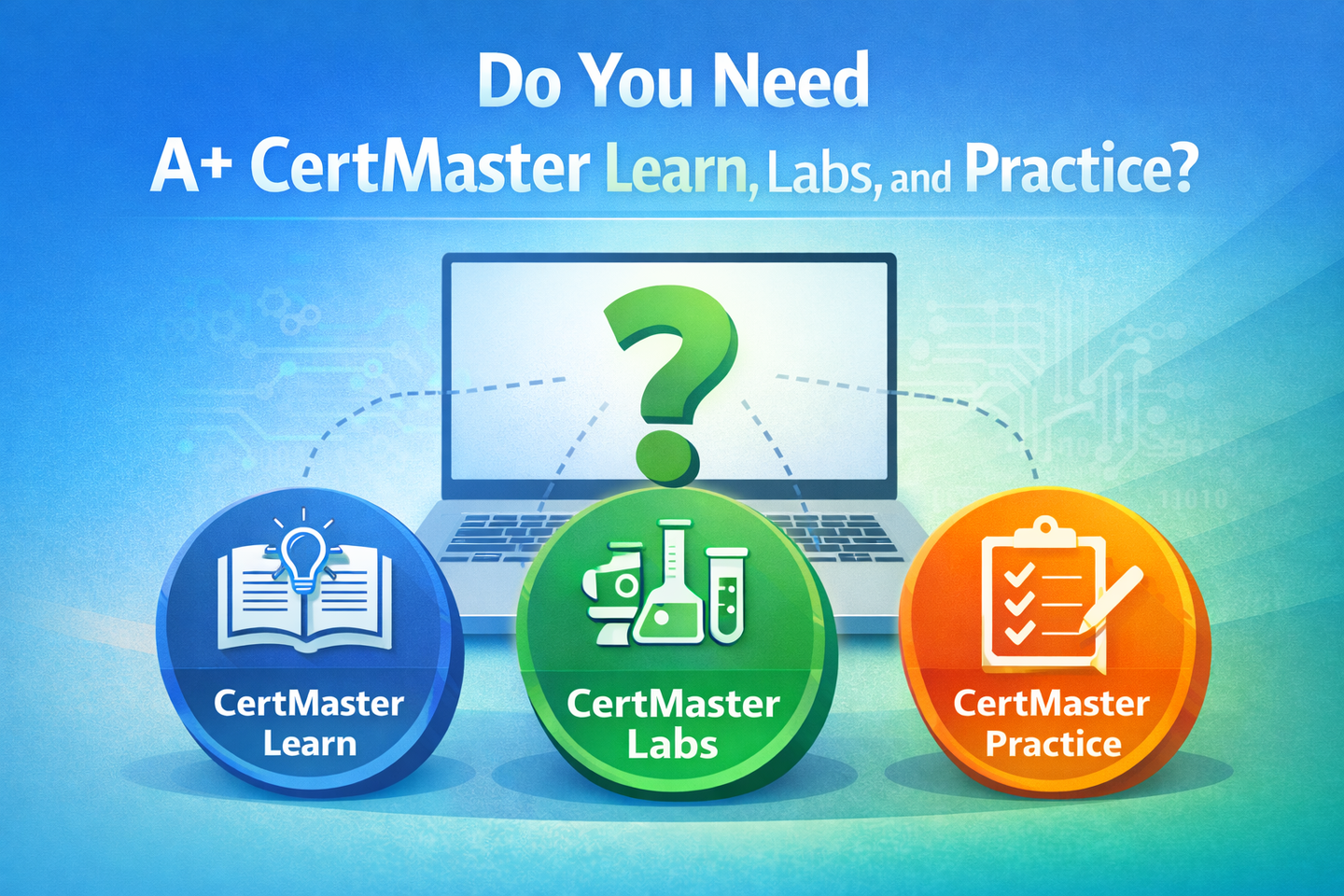 Do You Really Need A+ CertMaster Learn, Labs, and Practice ...