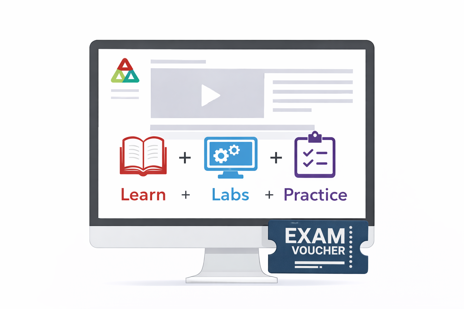 CompTIA Security+ Bundle with Voucher Retake