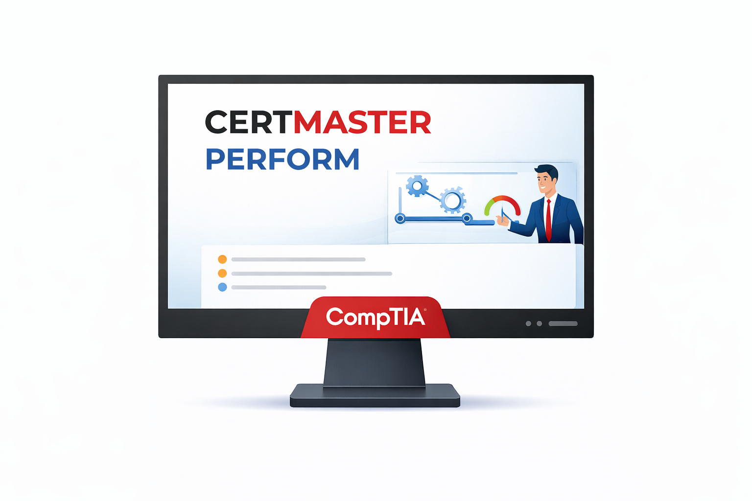 CompTIA Network+ CertMaster Perform – Get Certified 4 Less